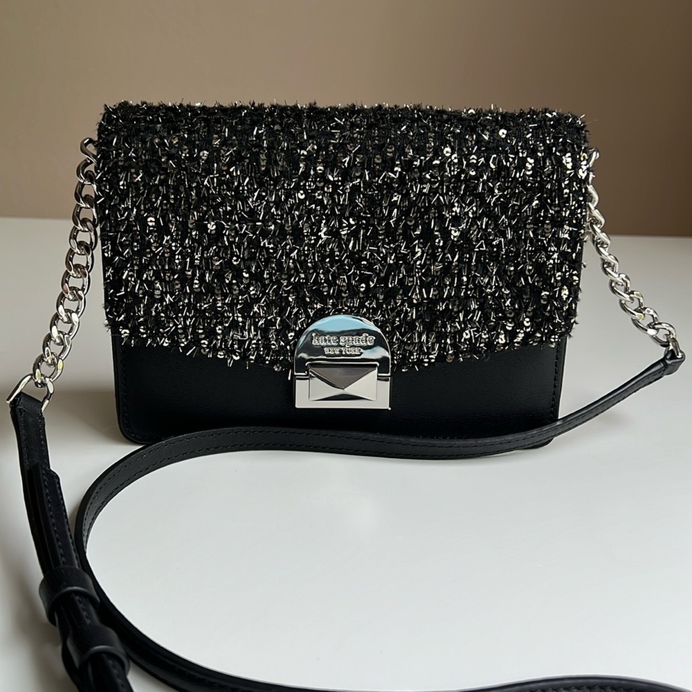 Kate Spade Neve Tinsel Md Flap Crossbody